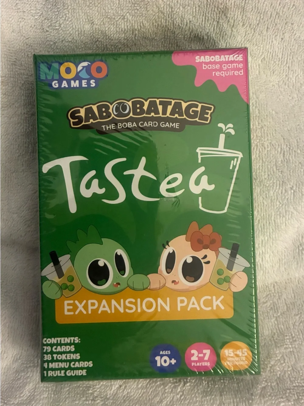 SaBOBAtage: The Boba Card Game - Tastea‎ Expansion Pack - Game Nerdz